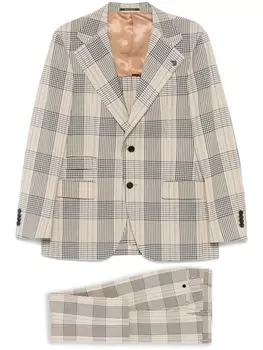 Клетчатый костюм Габриэле Пазини Gabriele Pasini, нейтральный