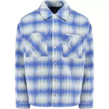 Клетчатый пиджак REPRESENT, синий