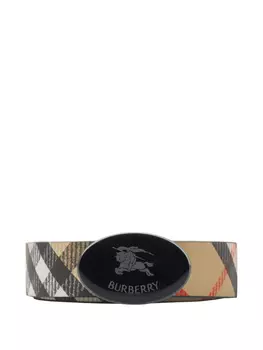 Клетчатый ремень Burberry, нейтральный