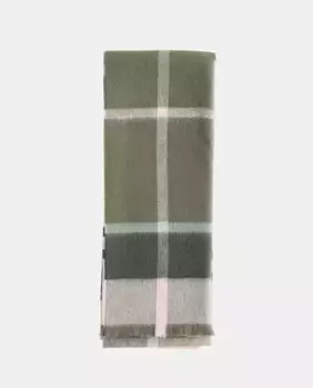 Клетчатый шарф Barbour, мультиколор