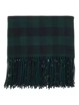 Клетчатый шарф Destin, зеленый