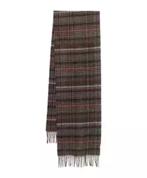 Клетчатый шарф из смесовой шерсти Paul Smith, мультиколор
