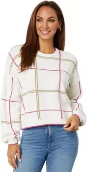 Клетчатый свитер Greta Splendid, цвет Oat Heather Multi
