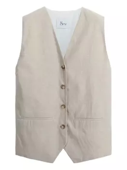 Клетчатый жилет 8pm, нейтральный