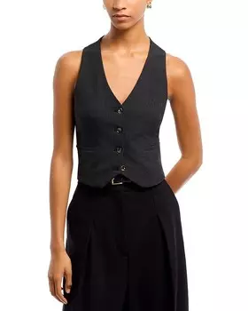 Клетчатый жилет BLANKNYC Glen, черный