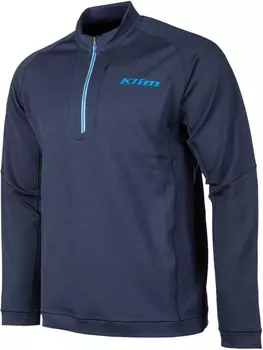 Klim Teton Merino 1/4 Zip Функциональная рубашка, темно-синий