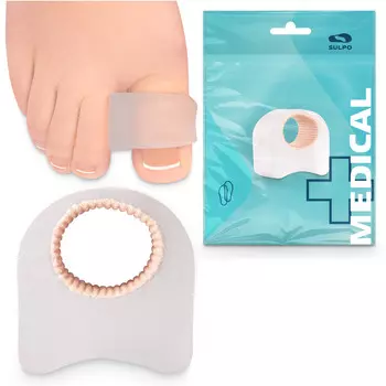 Клин бурсита, эластичный гелевый разделитель для перекрывающихся пальцев, размер M Sulpo