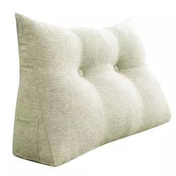 Клиновая подушка Vercart, 50x80 см, белый