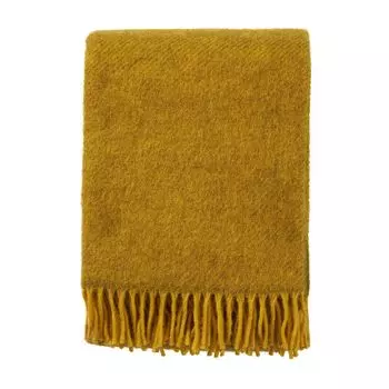 Клиппан - Одеяло Hampus Blue Klippan, желтый