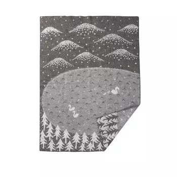 Клиппан - Одеяло Moose 130 х 180 см Klippan, серый