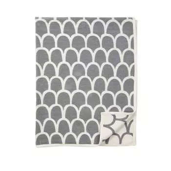 Клиппан - Одеяло Перья Темно-Синий 140 х 180 Klippan, серый