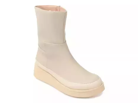 Клиренсовые ботильоны Journee, Cream