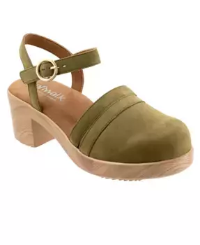 Клоги Fillmore Clog SoftWalk, зеленый