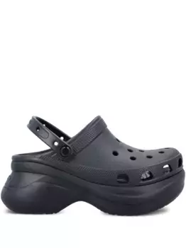Клоги на платформе Crocs, черный