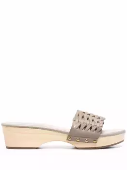 Клоги с плетением Ancient Greek Sandals, серый