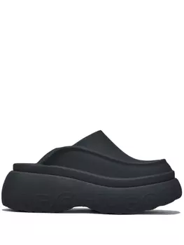 Клоги с тиснением из коллаборации с Melissa Marc Jacobs, черный