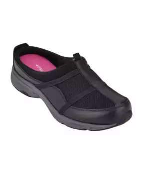 Клоги Women's Argyle Mesh Walking Clogs Easy Spirit, черный