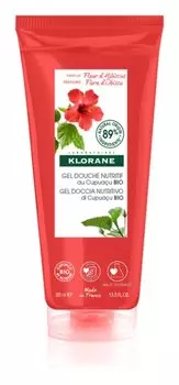 Klorane Cupuau Bio Fleur d'Hibiscus питательный гель для душа 200 мл