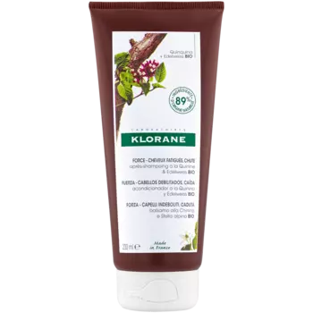 Klorane кондиционер с хинином и эдельвейсом для волос, 200 мл