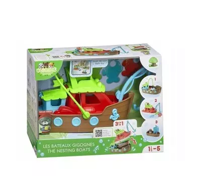 Klorofil Fishing Cutter - игрушки для ванной 3в1 Inna marka