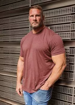 Клубная футболка BadRhino, красный