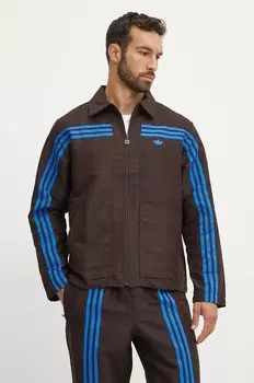 Клубная куртка adidas Originals, коричневый
