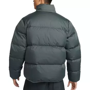 Клубная куртка вниз Мужская Железный серый/белый Nike, серый