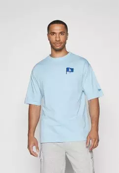 Клубная одежда Mlb Los Angeles Dodgers Burger Graphic Tee New Era, синий