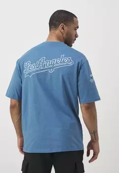 Клубная одежда Mlb Los Angeles Dodgers World Series Tee New Era, синий