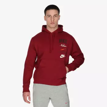 Клубная толстовка Nike, красный