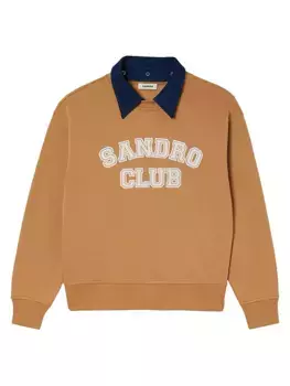 Клубная толстовка Sandro, цвет natural