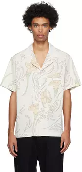 Клубная желтая рубашка с цветочным принтом Stockholm (доска для серфинга) Stockholm (Surfboard) Club