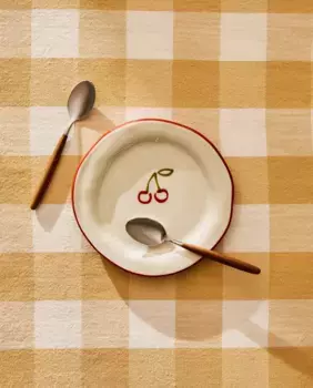 Клубничная десертная тарелка Zara Home, цвет Copper