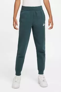 Клубные флисовые спортивные штаны Nike, зеленый