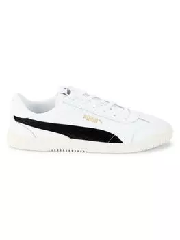 Клубные кожаные кроссовки Puma, белый