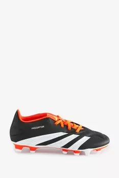 Клубные кроссовки Predator 24 с гибкой подошвой Adidas, черный