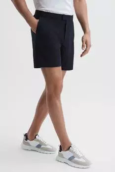 Клубные шорты с эластичной талией Reiss, синий