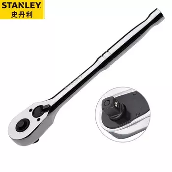 Ключ с храповым механизмом Stanley 89-818-22 со стальной ручкой, серия 10 мм