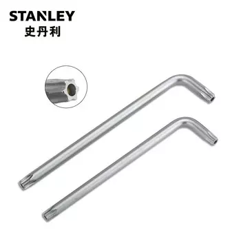 Ключ шестигранный Stanley, длинный Г-образный ключ в форме цветка со средним отверстием ТТ6 (6 шт.) 94-130-23