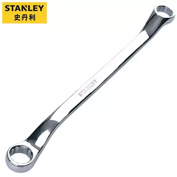 Ключ STANLEY British с двумя головками Torx, хром-ванадиевая сталь, полированная, угол 45°, двусторонний ключ Torx 11/16x3/4 93-914-1-23
