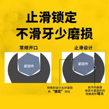 Ключ Stanley противоскользящий двойного назначения 1 шт. 9 мм STMT72806-23