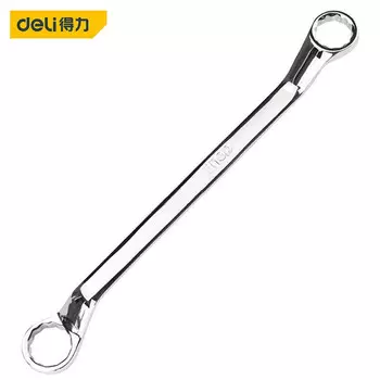 Ключ torx для зеркала Deli двусторонний, авторемонтный ключ 17х19мм DL151719