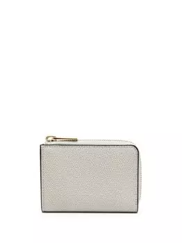 Ключница на молнии Valextra, серый