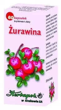 Клюква, БАД, 60 капсул. urawina