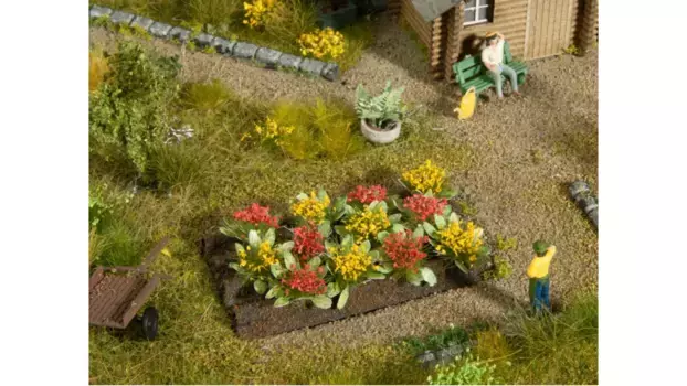 Клумба из роз 3 x 6 см, 12 растений Noch