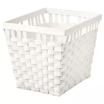 KNARRA КНАРРА Корзина, белая, 38x29x30 см IKEA
