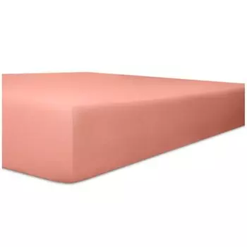 Kneer Vario-Stretch приталенная простыня для топпера 4-12 см высота качество 22 цвет старый розовый 140х220 см Wschefabrik Kneer e.K.