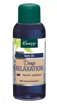 Kneipp Deep Relaxation Drzewo Sandaowe i Paczula масло для ванны, 100 ml