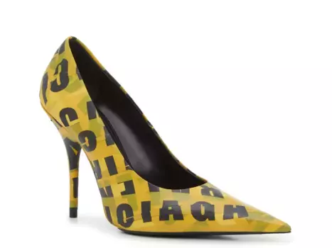Knife Туфли Balenciaga, Yellow/Black