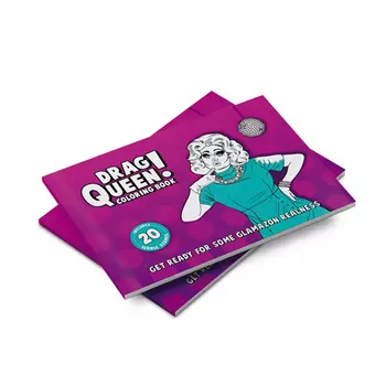 Книга Drag Queen Colouring Book